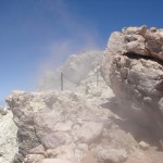 Pico del Teide - Schwefel- und Wasserdampf