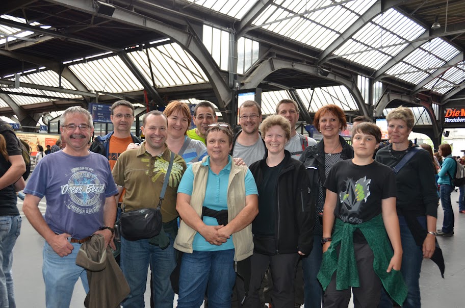 Teil des Flash Mobs WWFM IX
